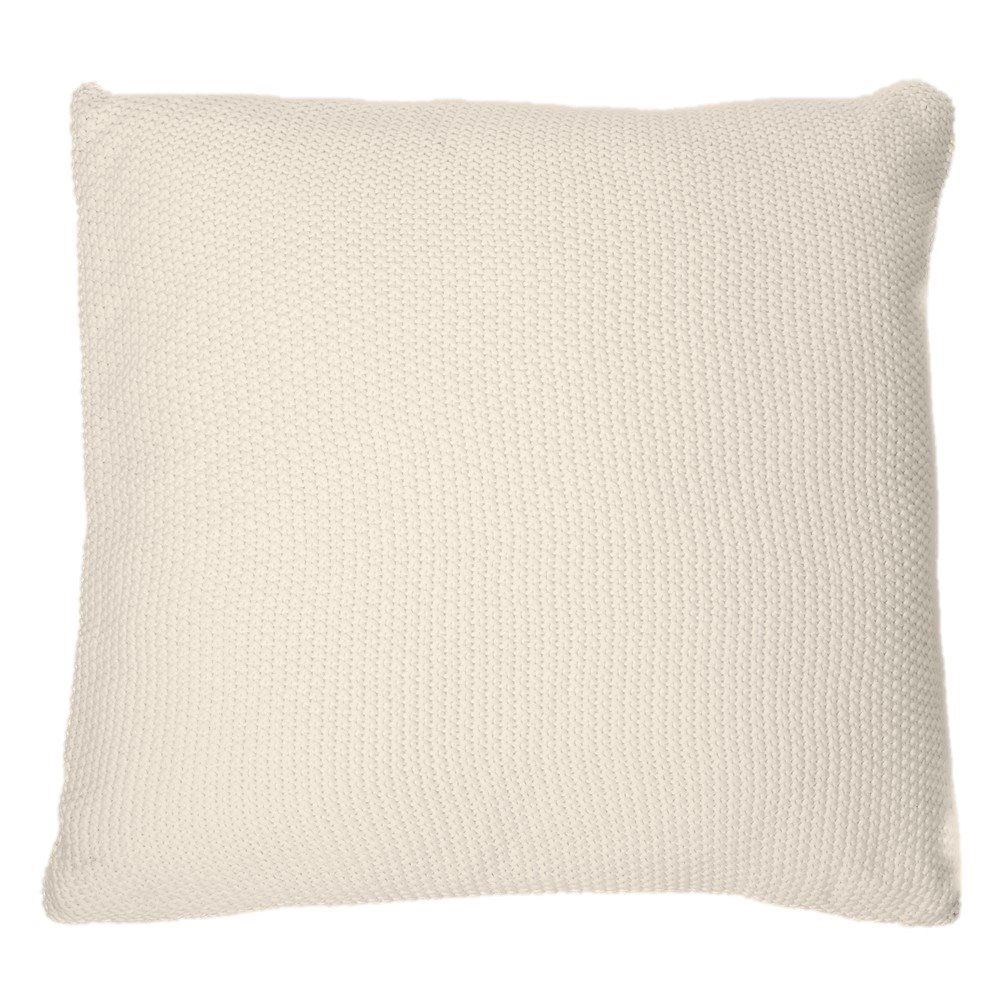 Charly cream knit european pillow 